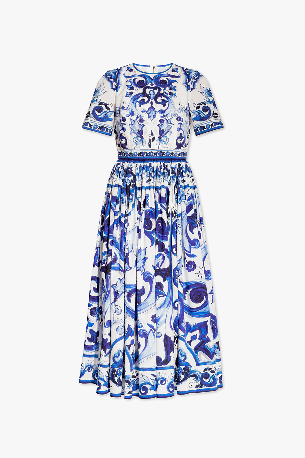 Dolce and gabbana blue cheap dress